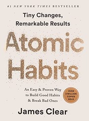 Обложка книги «Atomic Habits»
