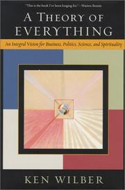 Обложка книги «A Theory of Everything»
