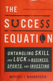 Обложка книги «The Success Equation»