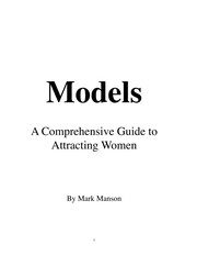 Обложка книги «Models»
